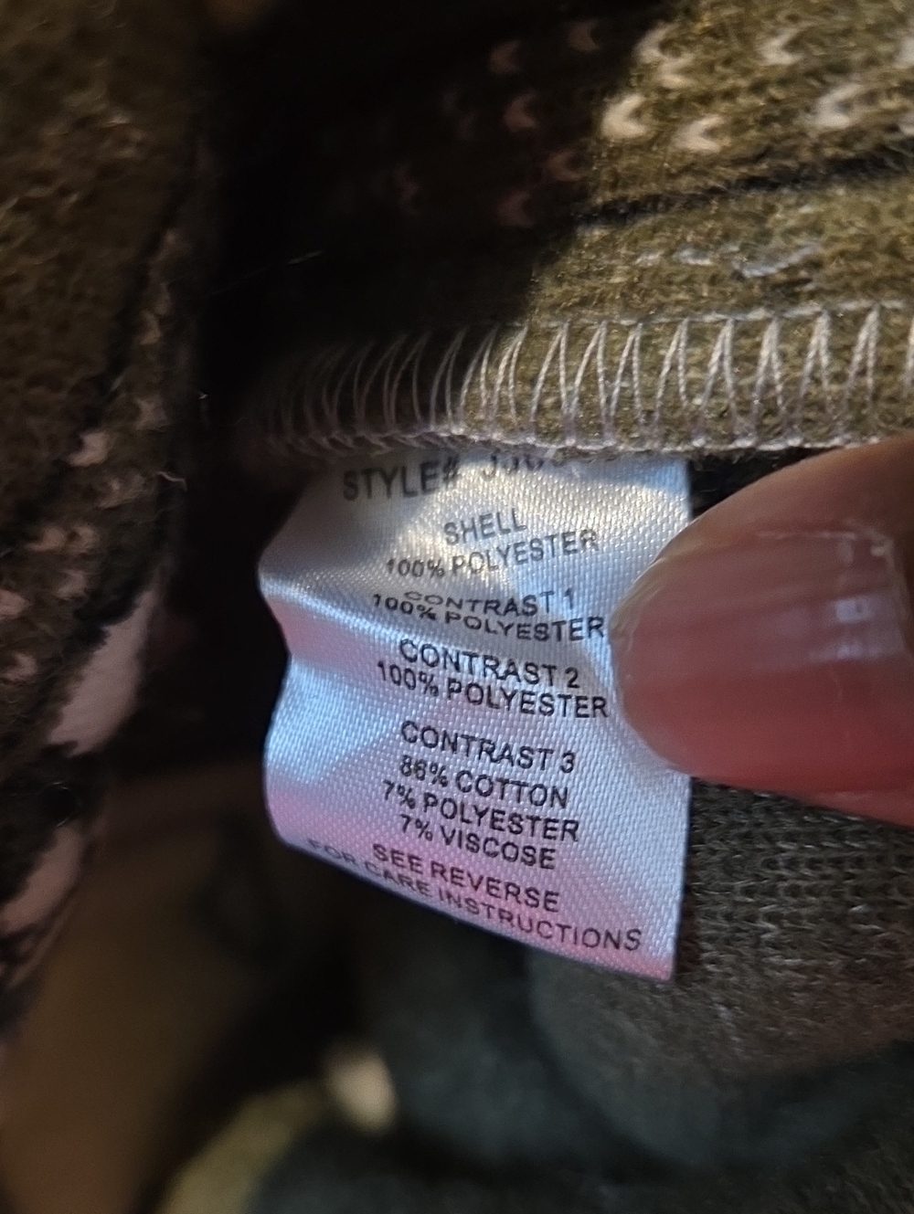Oli & Hali New Bandana Print Sherpa Jacket - Picture 5 of 8